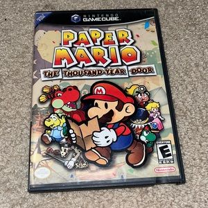 Nintendo Gamecube Paper Mario Video Game